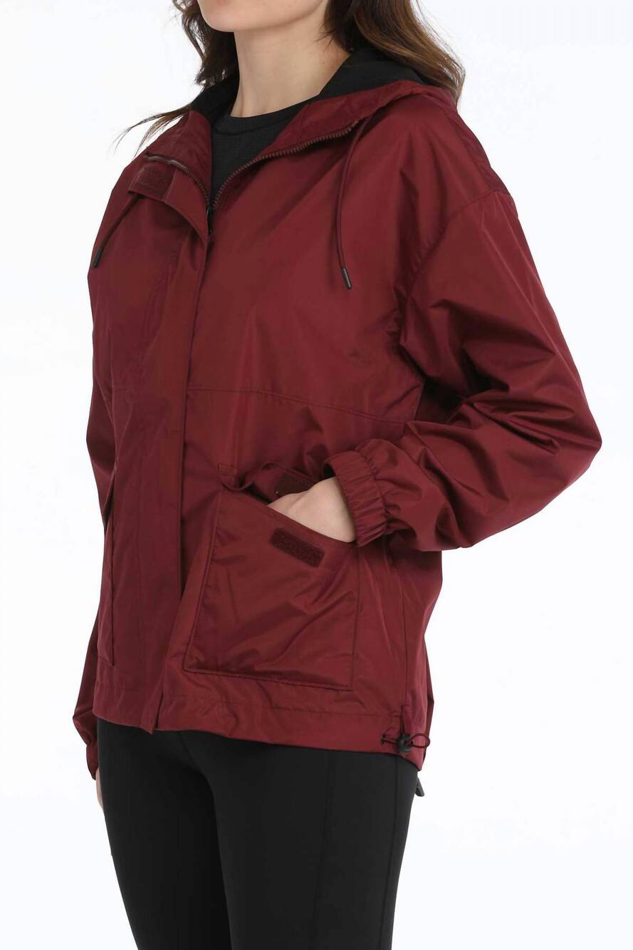 NEW CINCH women's rain jacket in red